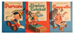 "BOX OF SIX PINOCCHIO BOOKS" FILE COPY SET.