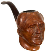 FDR LARGE SIZE PORTRAIT PIPE CIRCA EARLY 1940s.