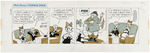 “DONALD DUCK” FRANK GRUNDEEN 1969-1974 DAILY COMIC STRIP ORIGINAL ART TRIO.