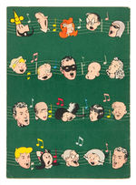 "KING FEATURES" COMIC STRIP CHARACTERS SONG FOLIO/SHEET MUSIC.