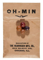 "OH MIN!" GUMPS CHARACTER BOXED TARGET GAME.