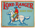 "LONE RANGER RING-TOSS" BOXED GAME.