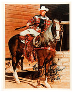 WESTERN FILM LEGENDS AUTOGRAPHED PHOTO LOT.