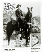 WESTERN FILM LEGENDS AUTOGRAPHED PHOTO LOT.