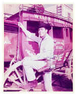 ARNESS/GARNER/ROBERTSON TV WESTERN STARS AUTOGRAPHED PHOTOS TRIO.