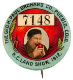 COLORADO 1912 APPLE DEALER CHOICE COLOR BUTTON