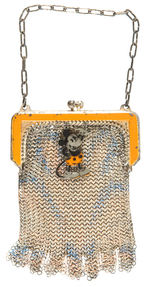 MICKEY MOUSE MESH PURSE.