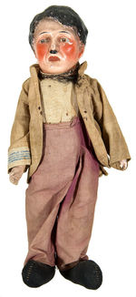 CHARLIE CHAPLIN COMPOSITION DOLL BY AMBERG & SON.