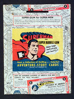 "SUPERMAN" GUM CARD WRAPPER.