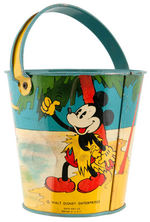 DONALD DUCK AND MICKEY MOUSE SAND PAIL (VARIETY).