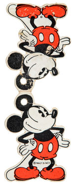 “KNICKERBOCKER” MICKEY MOUSE DOLL TAG.