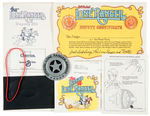 "THE LEGEND OF THE LONE RANGER" LOBBY CARD SET/AUTOGRAPH/DEPUTY KIT.