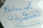 "ROLAND WINTERS/KEYE LUKE/LOUISE CURRIE" CHARLIE CHAN AUTOGRAPHED TRIO.