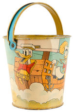 DONALD DUCK AND MICKEY MOUSE SAND PAIL (VARIETY).