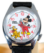 “MICKEY & PLUTO” RARE BRADLEY “ANIMATED MOTION WATCH.”