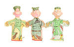 BEETLE BAILEY CHARACTER PUPPETS.