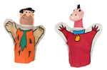 "HANNA-BARBERA" HAND PUPPETS.