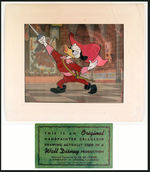 DONALD DUCK CEL SOLD AT THE ART CORNER, DISNEYLAND.