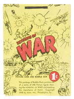 “HORRORS OF WAR” GUM CARD WRAPPER.