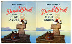 "DONALD DUCK IN THE HIGH ANDES" FILE COPY HARDCOVER W/DUST JACKET.