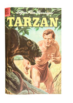 TARZAN V7 #73-84 DELL FILE 1955-56 BOUND VOLUME.