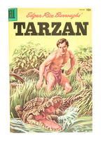 TARZAN V8 #76-87 DELL FILE 1956 BOUND VOLUME.