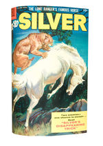 LONE RANGER’S FAMOUS HORSE HI-YO SILVER, (THE) V1 #6-17 DELL FILE 1953-56 BOUND VOLUME.