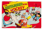 "THE KATZENJAMMER KIDS HOCKEY/BLONDIE & DAGWOOD'S RACE FOR THE OFFICE" BOXED GAME PAIR.