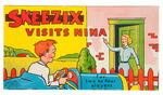 "SKEEZIX VISITS NINA" BOXED GAME.