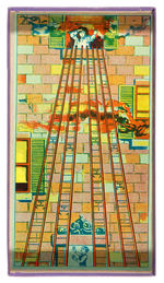 "UP THE LADDER WITH HAROLD TEEN" BOXED GAME.