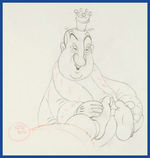 SILLY SYMPHONIES - MOTHER GOOSE GOES HOLLYWOOD PRODUCTION DRAWING FEATURING HUGH HERBERT.