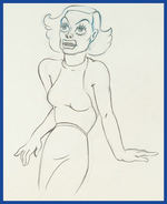 AUTOGRAPH HOUND PRODUCTION DRAWING FEATURING JOAN CRAWFORD.