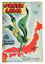 “GREEN LAMA” COMIC BOOK & CLUB CARD.