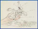 MOOSE HUNTERS PRODUCTION DRAWING/COLOR MODEL FEATURING DONALD DUCK.