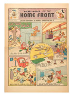 "WALT DISNEY'S HOMEFRONT" WWII - ERA PUBLICATION.