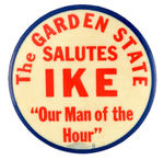 SCARCE NJ IKE "OUR MAN OF THE HOUR."