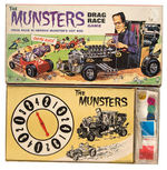 "THE MUNSTERS DRAG RACE GAME."