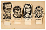 "THE MUNSTERS DRAG RACE GAME."