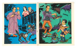 "THE MUNSTERS DELUXE RUB-ONS MAGIC PICTURE TRANSFERS" SET.