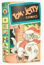 TOM AND JERRY V7 #73-84 DELL FILE 1950-51 BOUND VOLUME.