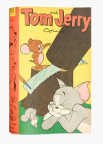 TOM AND JERRY V10 #109-120 DELL FILE 1953-54 BOUND VOLUME.