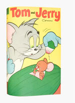 TOM AND JERRY V11 #121-132 DELL FILE 1954-55 BOUND VOLUME.