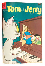 TOM AND JERRY V14 #157-168 DELL FILE 1957-58 BOUND VOLUME.