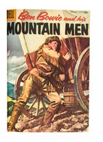 BEN BOWIE AND HIS MOUNTAIN MEN V1 ISSUES #7-17 DELL FILE 1956-57 BOUND VOLUME.