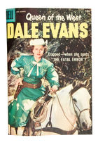 QUEEN OF THE WEST DALE EVANS V2 #15-22 DELL FILE 1957-59 BOUND VOLUME.