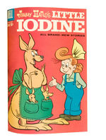 LITTLE IODINE V4 #37-48 DELL FILE COPY 1957-60 BOUND VOLUME.