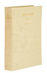 RED RYDER V7 #73-84 DELL FILE 1949-1950 BOUND VOLUME.