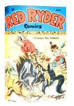 RED RYDER V7 #73-84 DELL FILE 1949-1950 BOUND VOLUME.