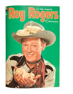 ROY ROGERS V6 #61-72 DELL FILE 1953 BOUND VOLUME.