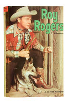 ROY ROGERS V7 #73-84 DELL FILE 1954 BOUND VOLUME.